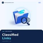 Classified Links — Digitalservice24h service illustration.