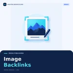 Image Backlinks — Digitalservice24h service illustration.