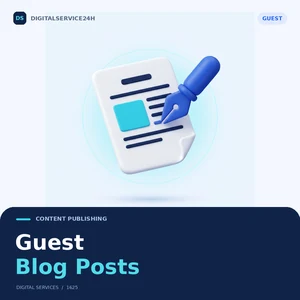Guest Blog Posts — Digitalservice24h service illustration.